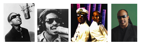 Stevie Wonder, Henry Panion Collage